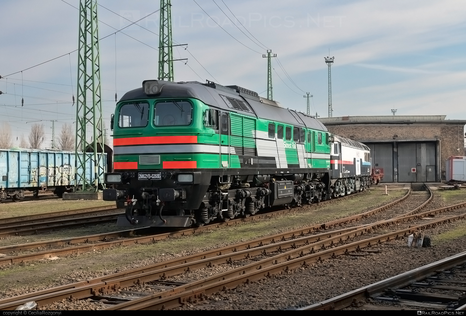 Lugansk M62 - 010 268-1 operated by V-HÍD Vagyonkezelő Kft. #locomotivem62 #ltz #ltzm62 #lugansk #luganskm62 #luganskteplovoz #luhansklocomotiveworks #luhanskteplovoz #m62 #m62locomotive #sergei #vhid