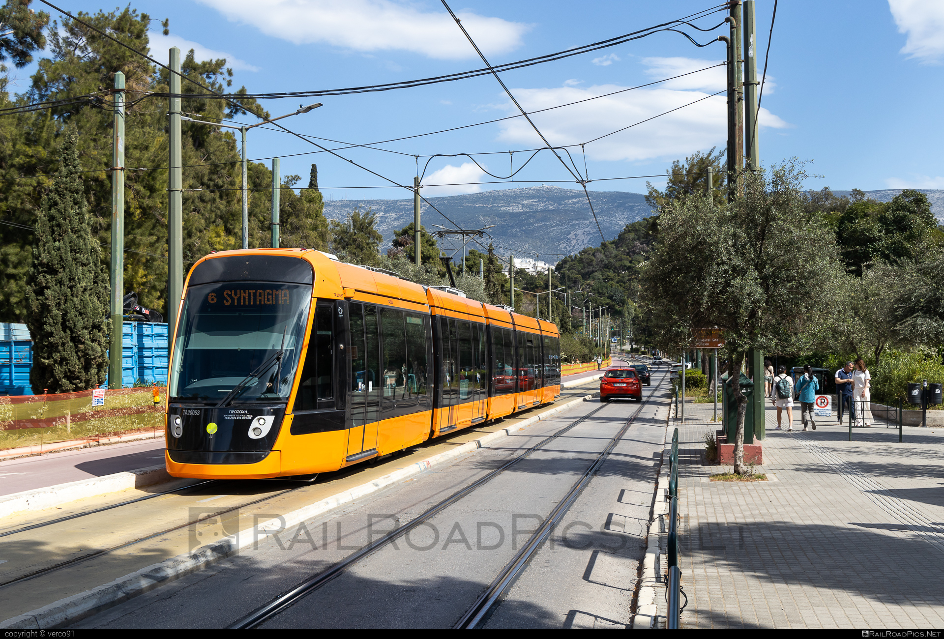 Alstom Citadis 305 - TA20053 operated by Urban Rail Transport S.A. ( STASY ) #alstom #alstomCitadis #alstomCitadis305 #alstomCitadisX05 #citadis #citadis305 #citadisX05 #stasy #tram #urbanRailTransportSA