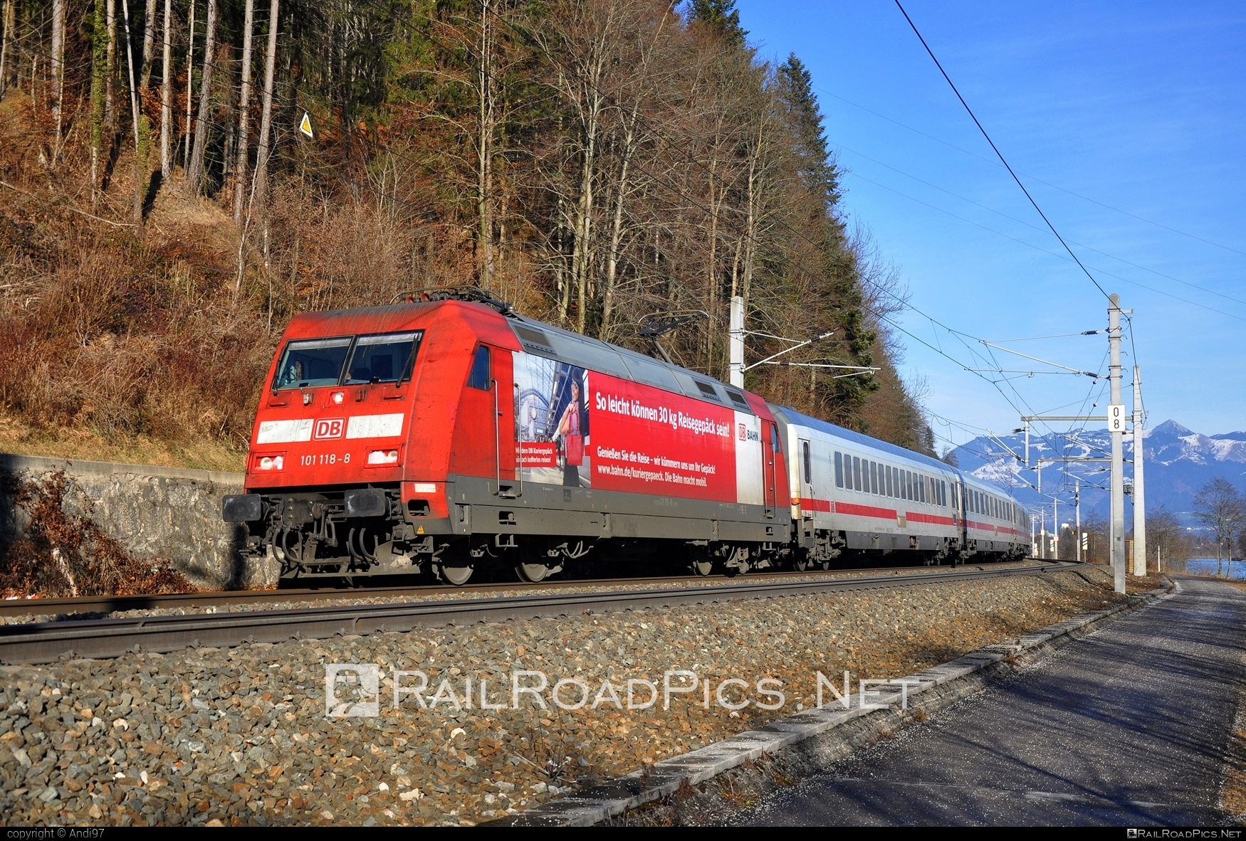 Adtranz DB Class 101 - 101 118-8 operated by Deutsche Bahn / DB AG #adtranz #adtranz101 #db #dbClass101 #deutschebahn
