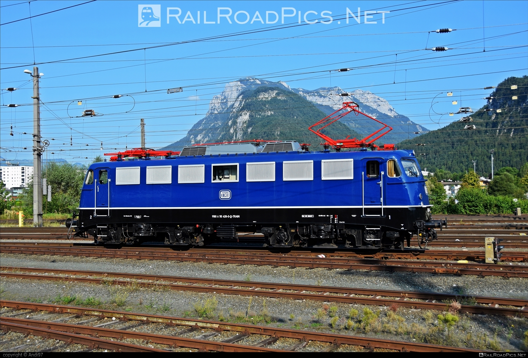 DB Class E10 - 110 428-0 operated by TRI Train Rental GmbH #dbClass110 #dbClassE10 #triTrainRentalGmbH