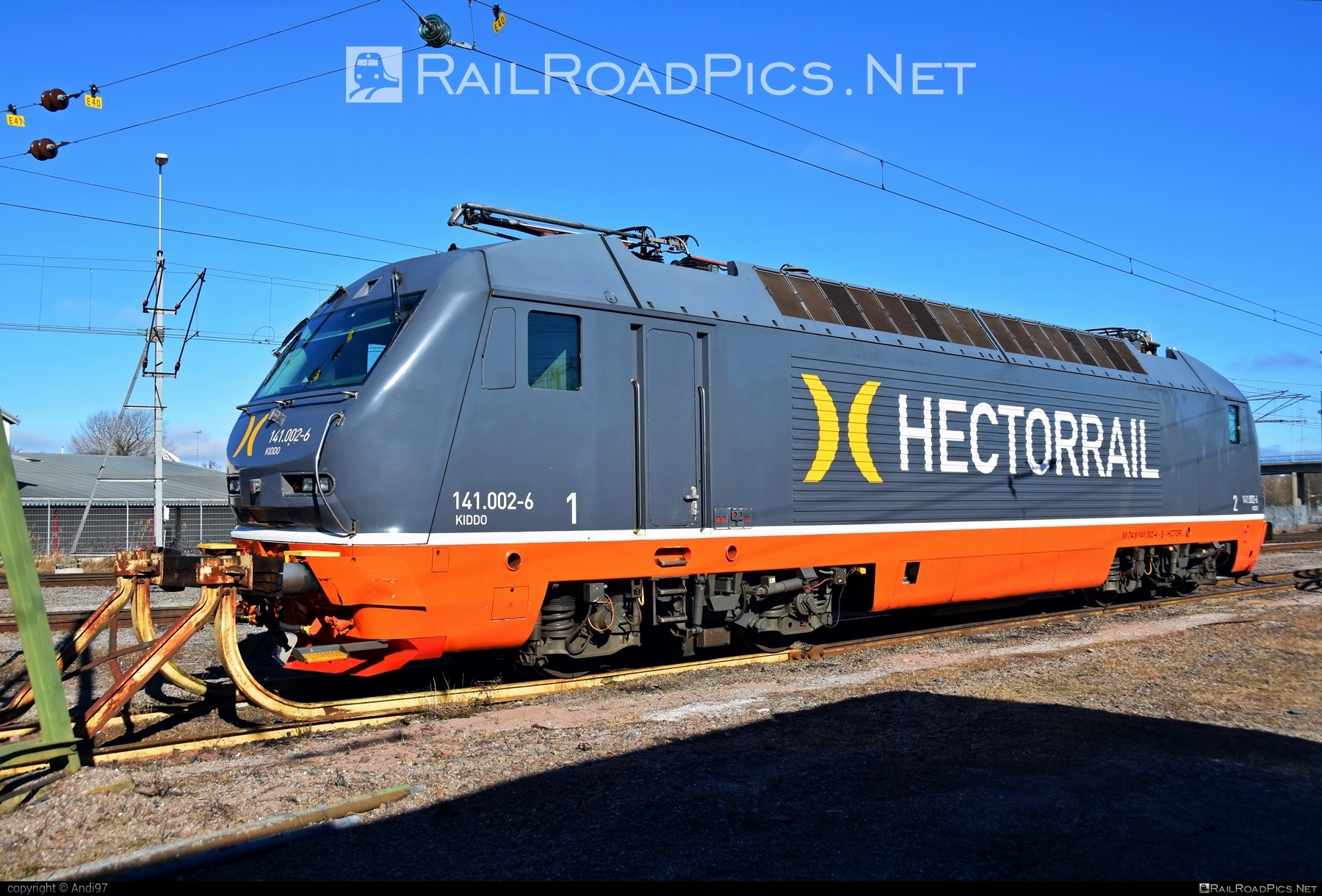 ÖBB Class 1012 - 141 002-6 operated by Hector Rail AB #hectorRail #hectorRailAB #obbClass1012
