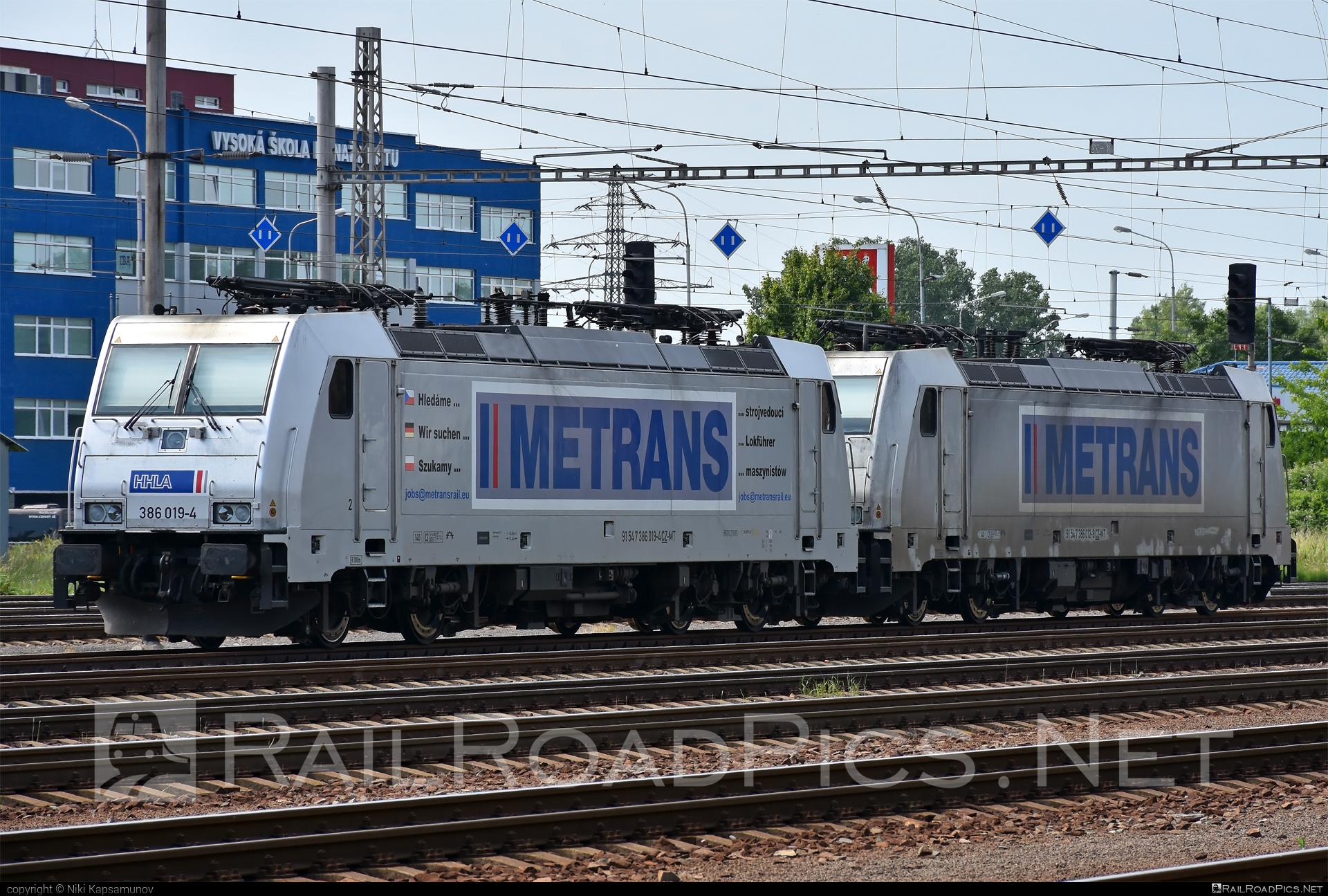 Bombardier TRAXX F140 MS - 386 019-4 operated by METRANS Rail s.r.o. #bombardier #bombardiertraxx #hhla #metrans #metransrail #traxx #traxxf140 #traxxf140ms