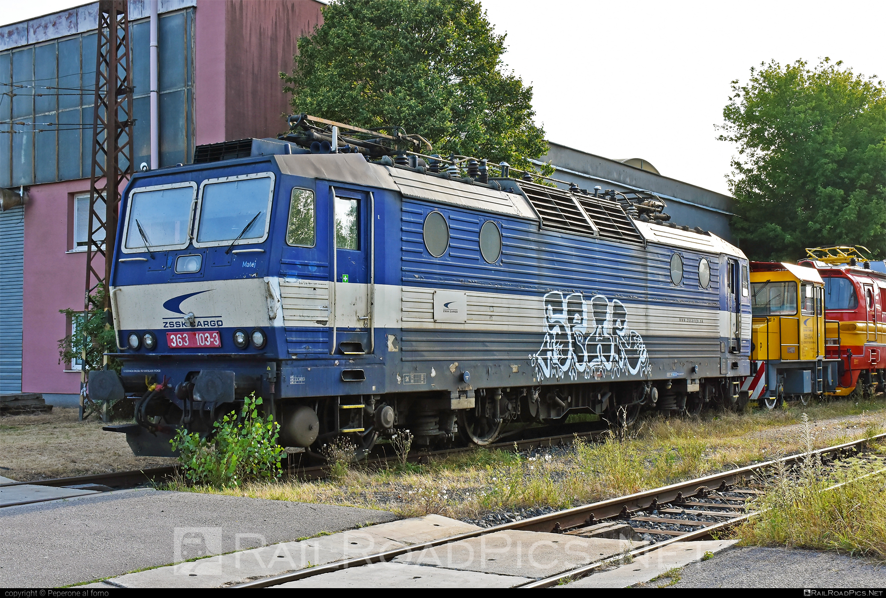 歙州 363 103-3 - Škoda 69E operated by Železničná Spoločnost' Cargo