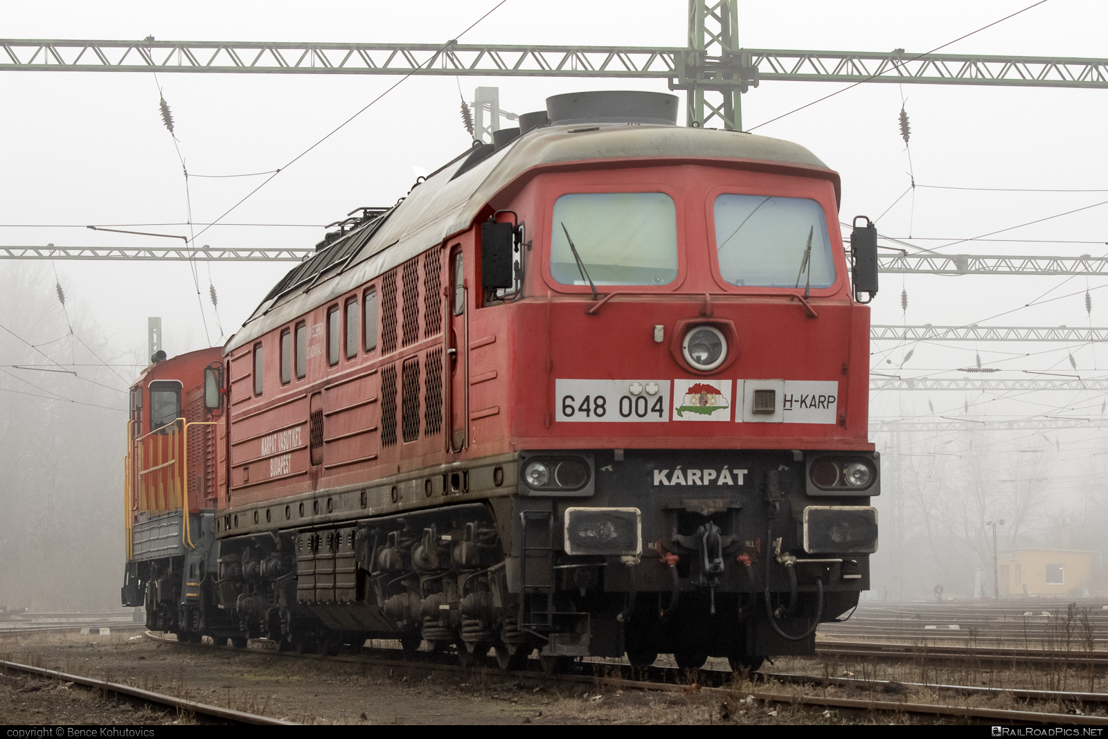 Lugansk TE109 - 648 004 operated by KÁRPÁT Vasút Kft #db233 #ltz #ltzte109 #ludmila #ludmilla #lugansk #luganskte109 #luganskteplovoz #luhansklocomotiveworks #luhanskteplovoz