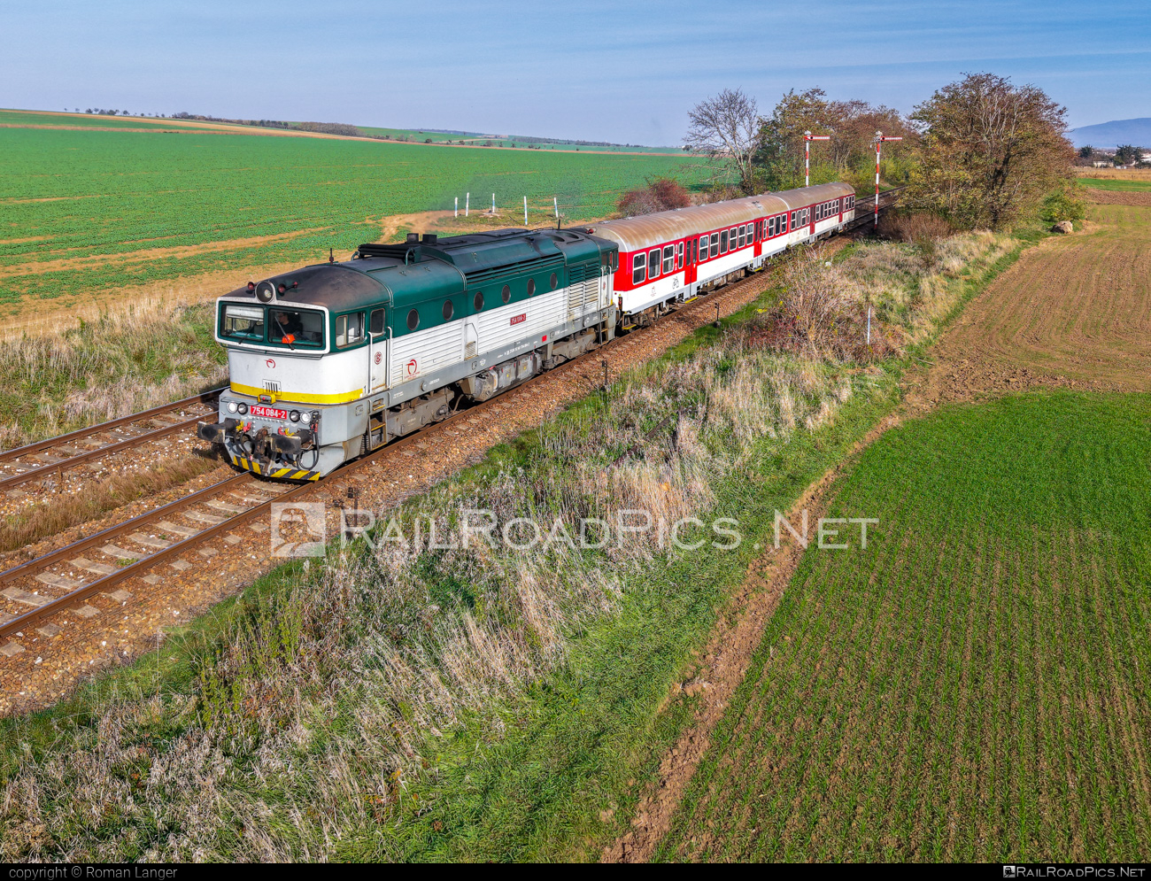 754 084-2 - ČKD T 478.4 (754) operated by Železničná Spoločnost