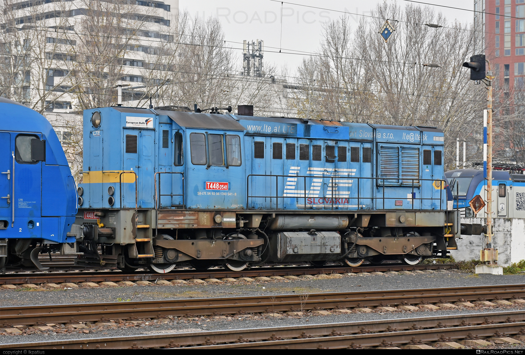 740 541-8 - ČKD T 448.0 (740) operated by LTE Logistik a Transport