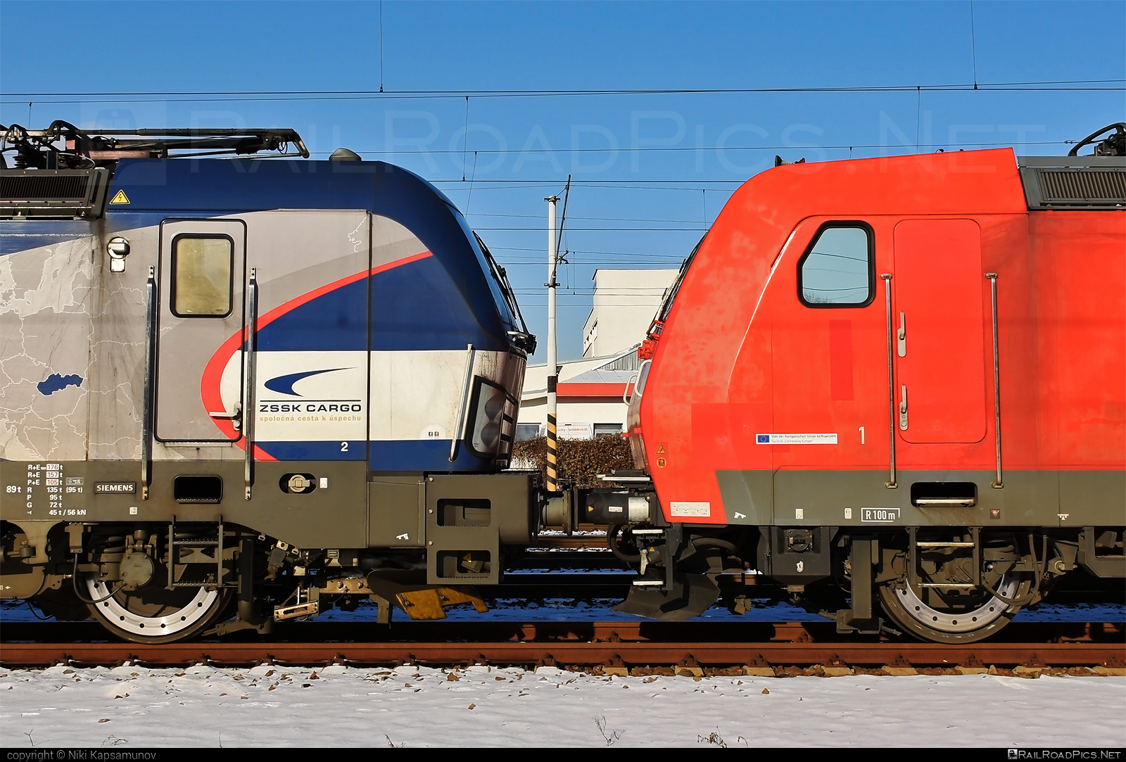 Siemens Vectron MS - 383 203-7 operated by Železničná Spoločnost' Cargo Slovakia a.s. #RollingStockLease #RollingStockLeaseSro #ZeleznicnaSpolocnostCargoSlovakia #raill #siemens #siemensvectron #siemensvectronms #vectron #vectronms #zsskcargo