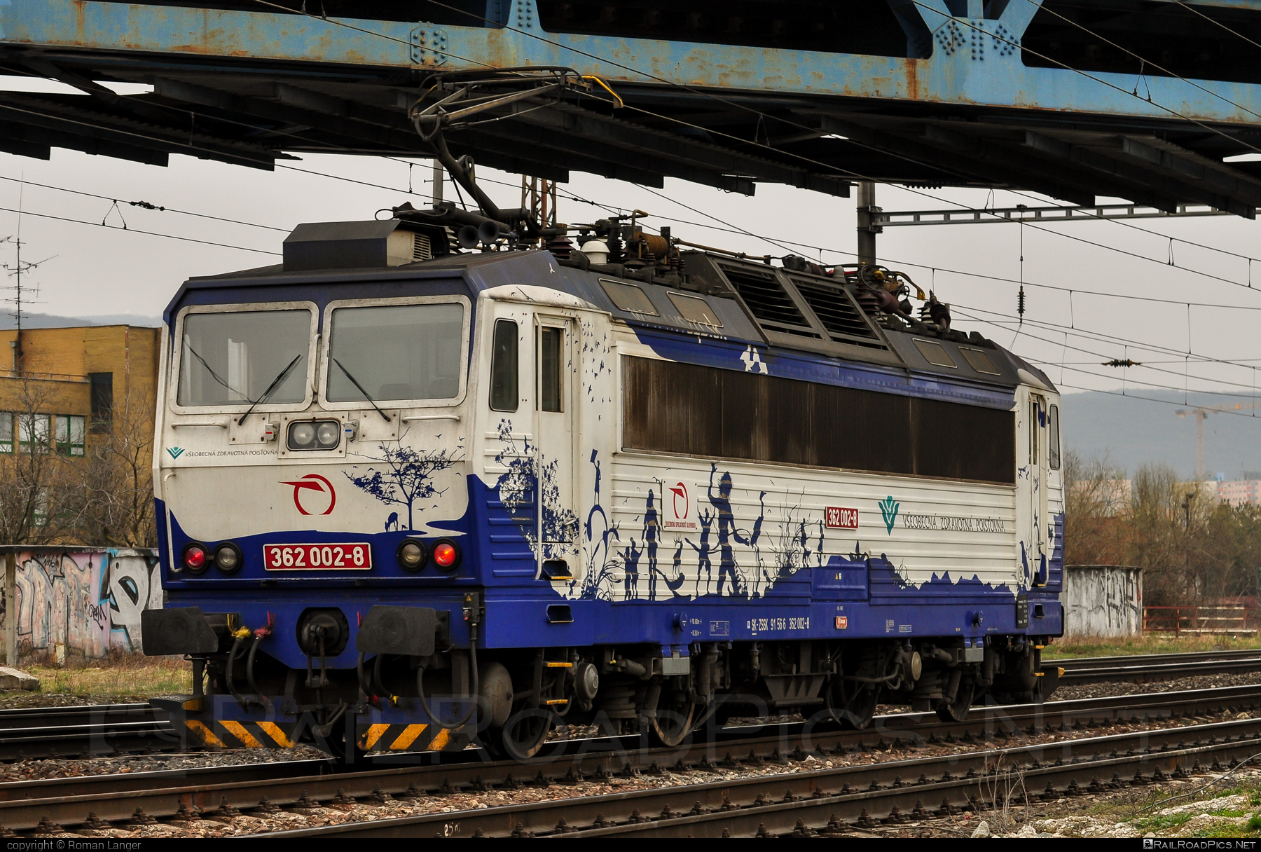 Škoda 69Er - 362 002-8 operated by Železničná Spoločnost' Slovensko, a.s. #ZeleznicnaSpolocnostSlovensko #eso #locomotive362 #rychleeso #skoda #skoda69er #zssk
