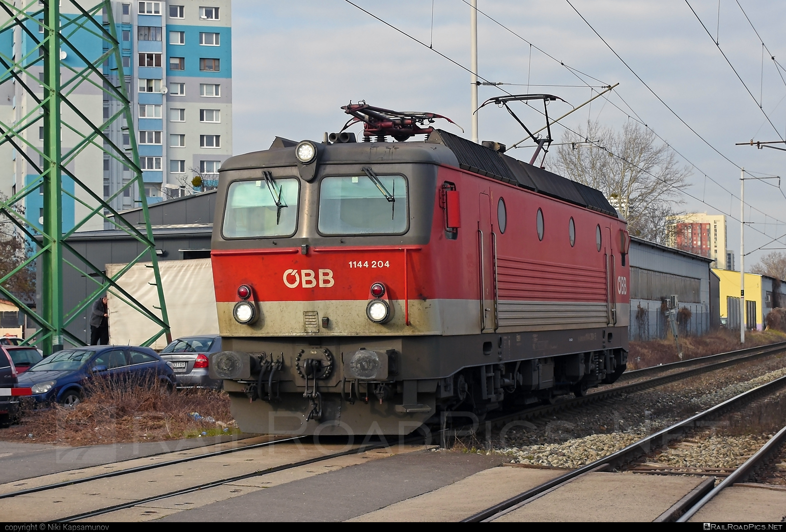 SGP ÖBB Class 1144 - 1144 204 operated by Rail Cargo Austria AG #obb #obb1144 #obbClass1144 #osterreichischebundesbahnen #rcw #sgp #sgp1144 #simmeringgrazpauker