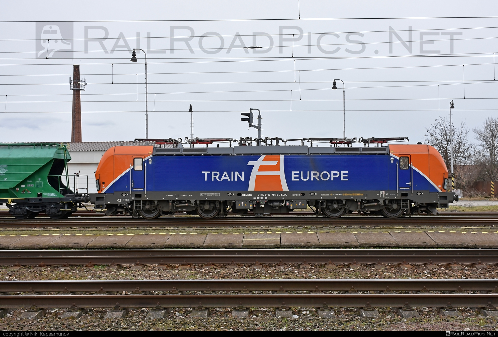 Siemens Vectron MS - 193 755 operated by LOKORAIL, a.s. #ell #ellgermany #eloc #europeanlocomotiveleasing #lokorail #lrl #siemens #siemensVectron #siemensVectronMS #traineurope #vectron #vectronMS