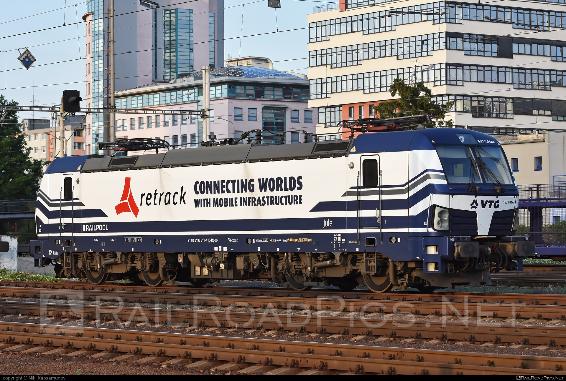 Siemens Vectron AC - 193 811-7 operated by Retrack GmbH & Co. KG #railpool #railpoolgmbh #retrack #retrackgmbh #siemens #siemensVectron #siemensVectronAC #vectron #vectronAC #vtg