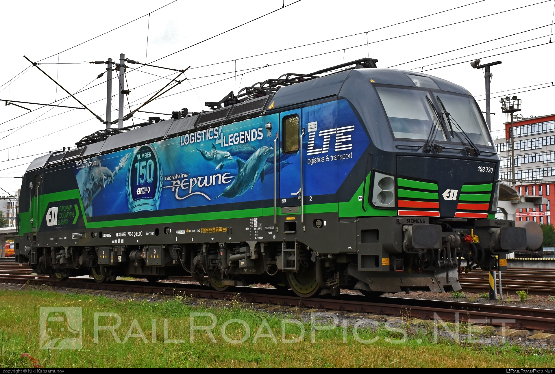 Siemens Vectron MS - 193 720 operated by LTE Logistik und Transport GmbH #ell #ellgermany #eloc #europeanlocomotiveleasing #lte #ltelogistikundtransport #ltelogistikundtransportgmbh #siemens #siemensVectron #siemensVectronMS #vectron #vectronMS