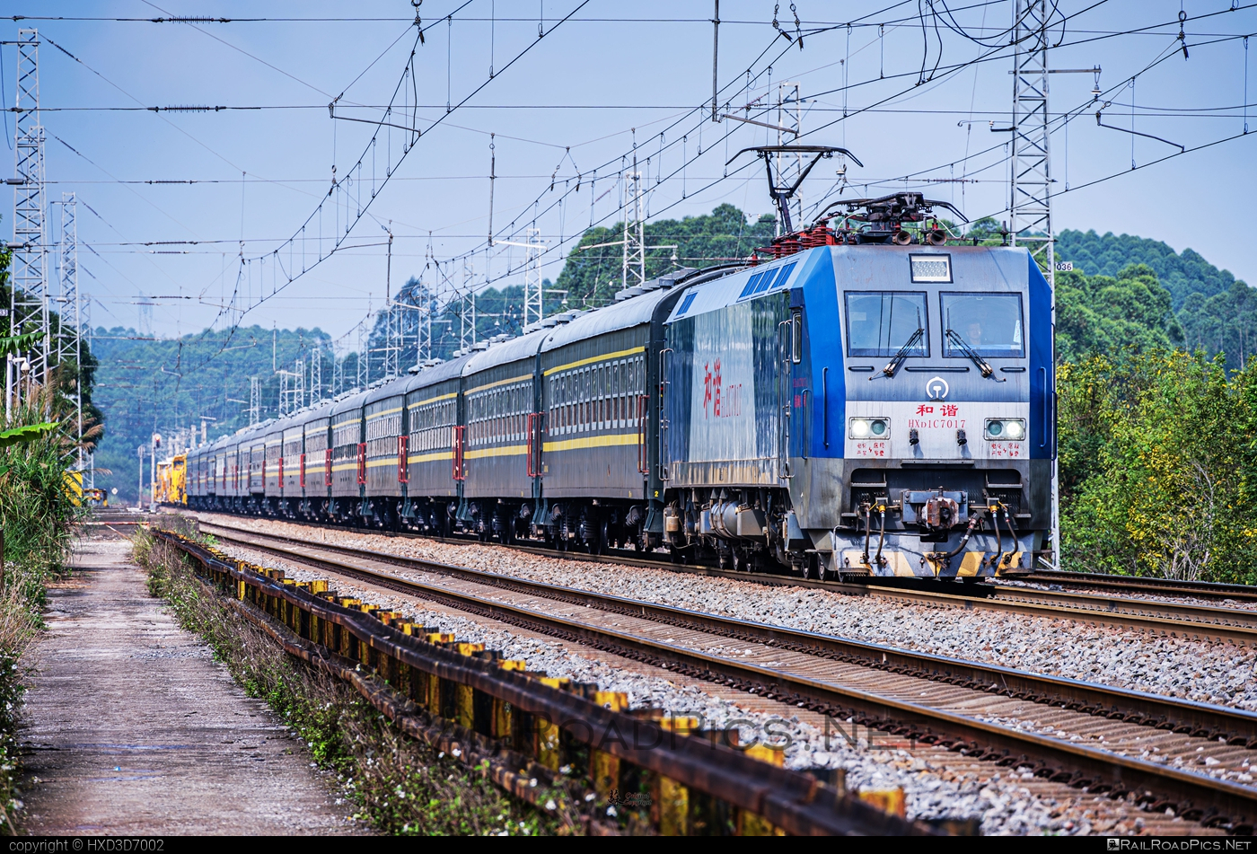 HXD1C-7017 - China Railways Class HXD1C operated by China Railway