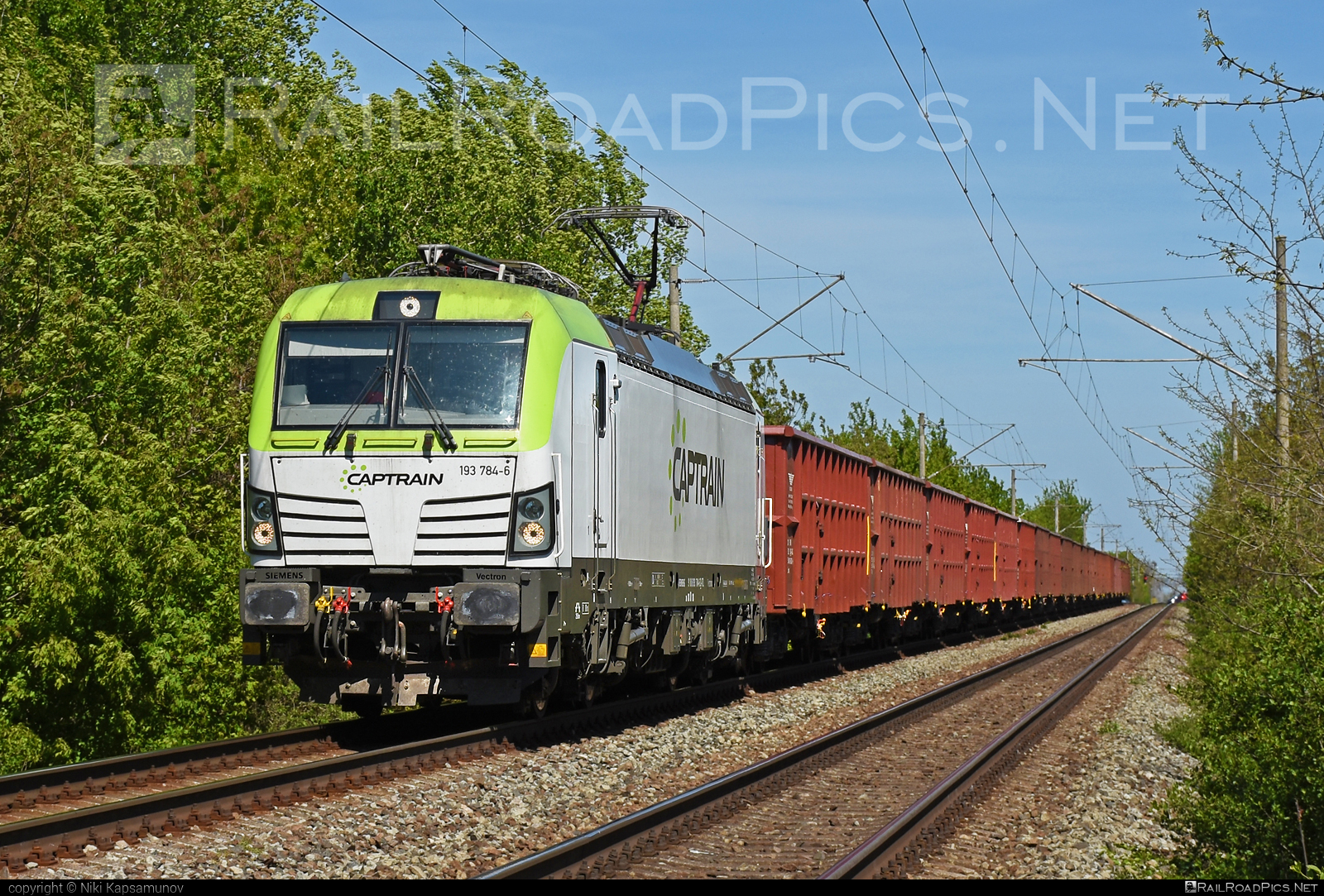 Siemens Vectron MS - 193 784-6 operated by LOKORAIL, a.s. #captrain #itl #itlEisenbahngesellschaft #lokorail #lrl #openwagon #siemens #siemensVectron #siemensVectronMS #vectron #vectronMS