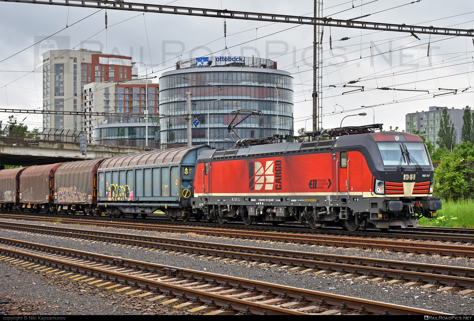 Siemens Vectron MS - 193 747 operated by IDS CARGO a. s. #ell #ellgermany #eloc #europeanlocomotiveleasing #graffiti #idsc #idscargo #siemens #siemensVectron #siemensVectronMS #vectron #vectronMS
