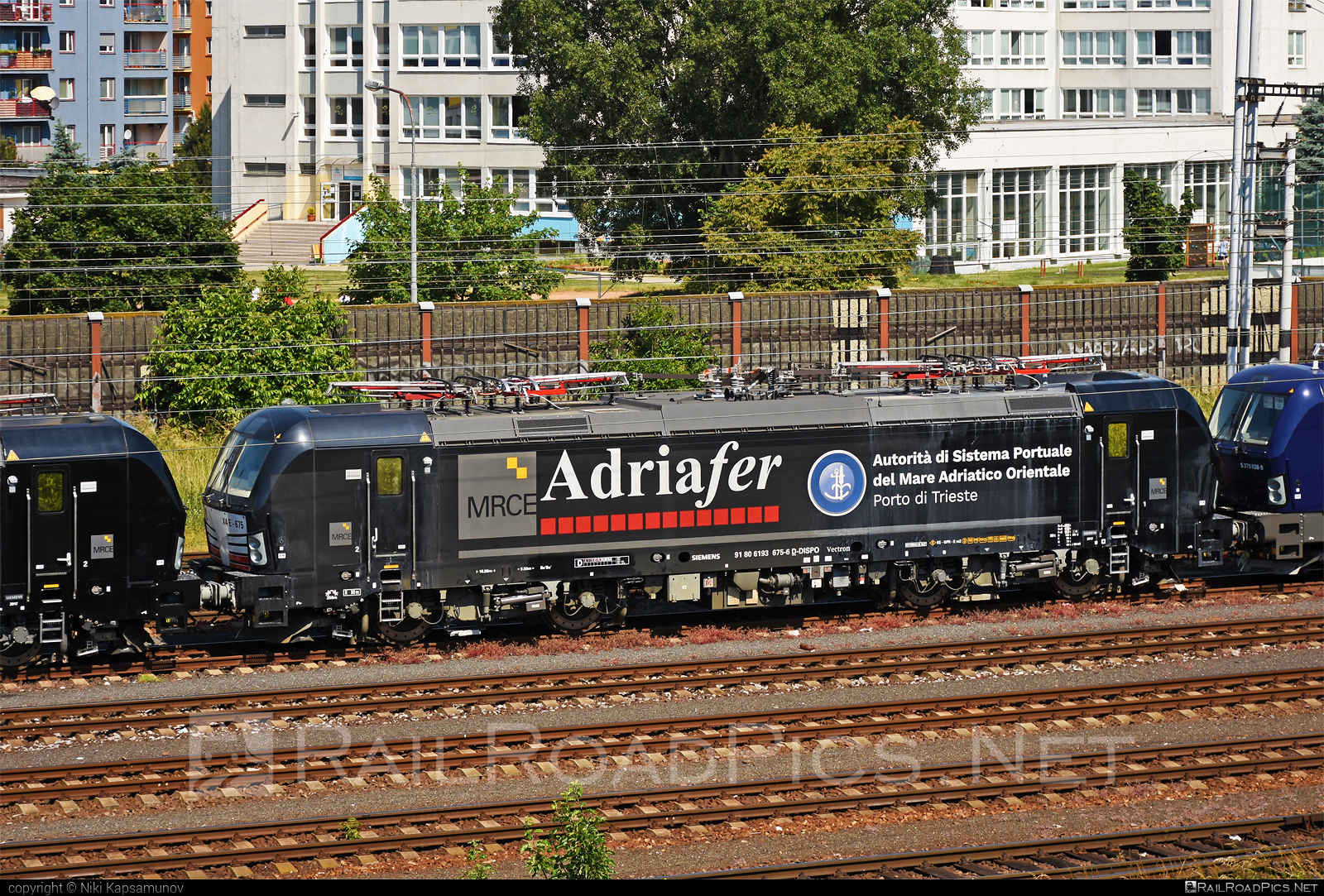 Siemens Vectron MS - 193 675-6 operated by ADRIAFER S.R.L. #adriafer #dispolok #mitsuirailcapitaleurope #mitsuirailcapitaleuropegmbh #mrce #siemens #siemensvectron #siemensvectronms #vectron #vectronms