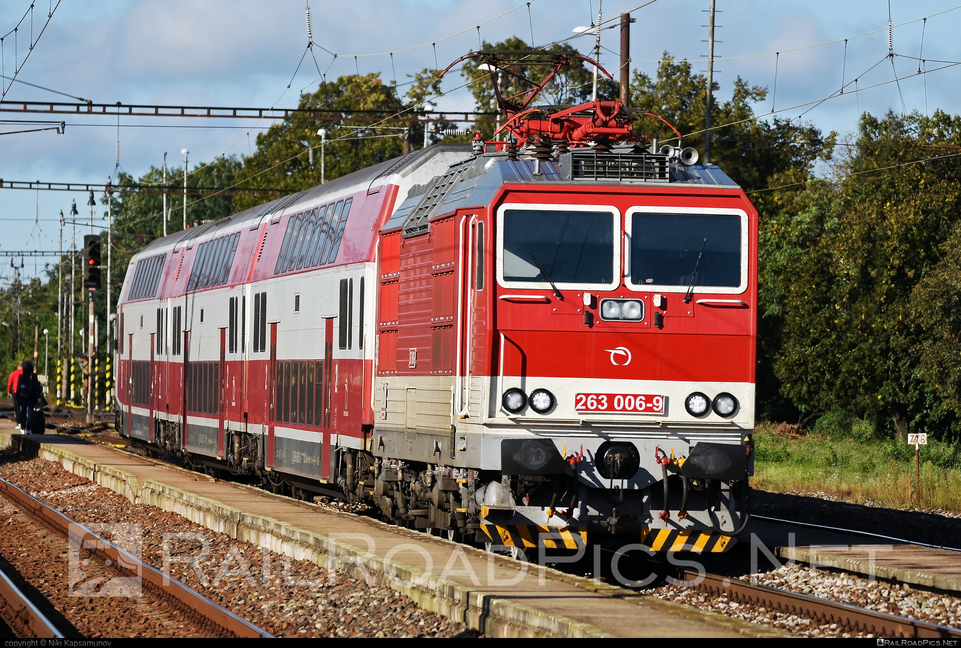 Škoda 70E - 263 006-9 operated by Železničná Spoločnost' Slovensko, a.s. #ZeleznicnaSpolocnostSlovensko #locomotive263 #princezna #skoda #skoda70e #zssk
