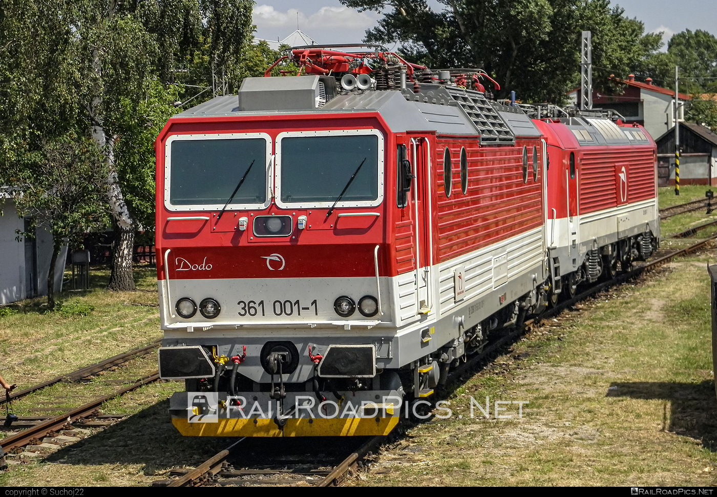 ŽOS Vrútky Class 361.0 - 361 001-1 operated by Železničná Spoločnost' Slovensko, a.s. #ZeleznicnaSpolocnostSlovensko #locomotive361 #locomotive3610 #zosvrutky #zssk