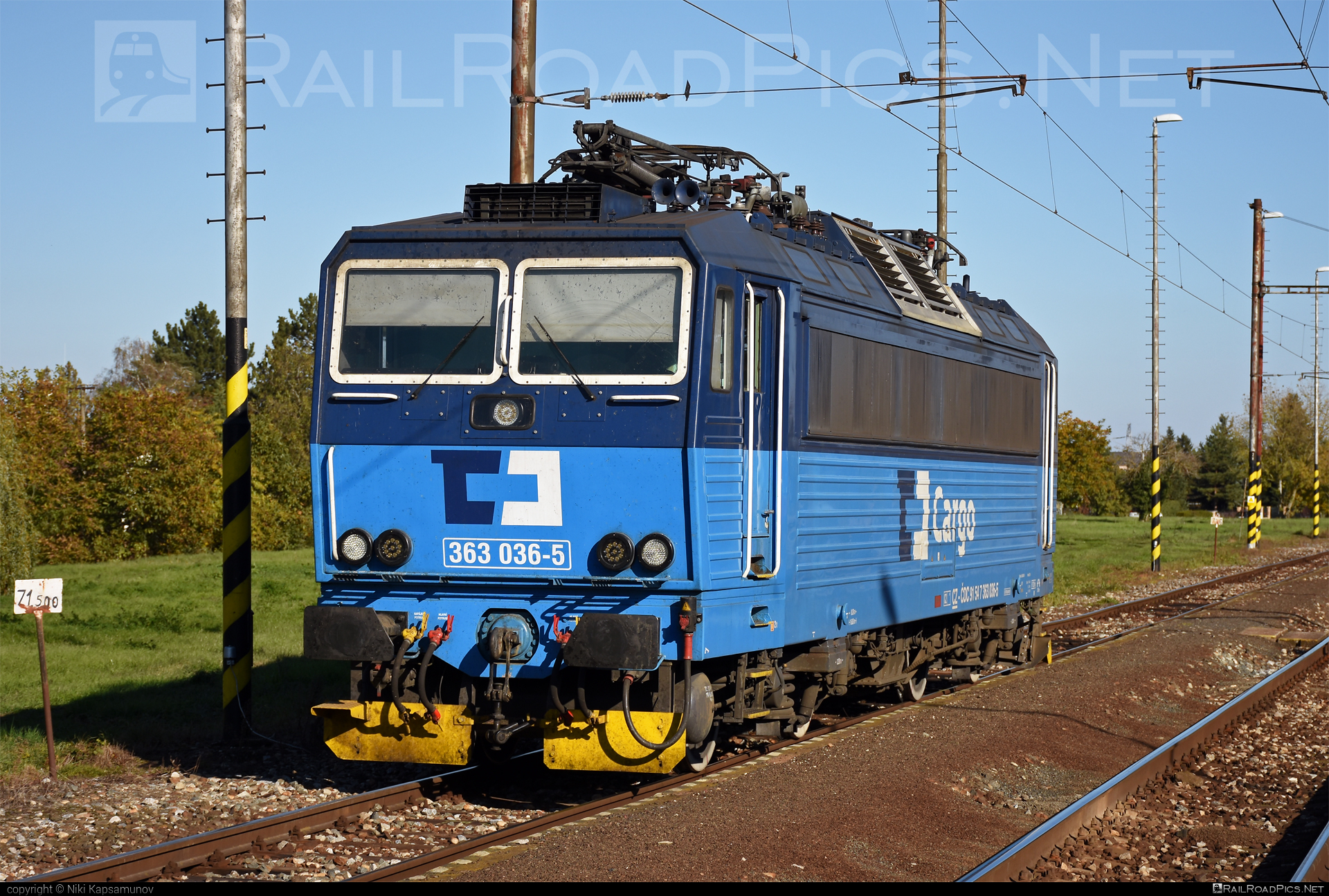 Škoda 69E - 363 036-5 operated by ČD Cargo, a.s. #cdcargo #es4991 #eso #locomotive363 #skoda #skoda69e