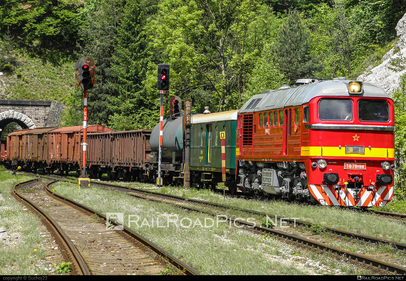 Lugansk M62 - T679.1168 operated by Železnice Slovenskej Republiky #locomotivem62 #ltz #ltzm62 #lugansk #luganskm62 #luganskteplovoz #luhansklocomotiveworks #luhanskteplovoz #m62 #m62locomotive #mixofcargo #sergei #zelezniceslovenskejrepubliky #zsr