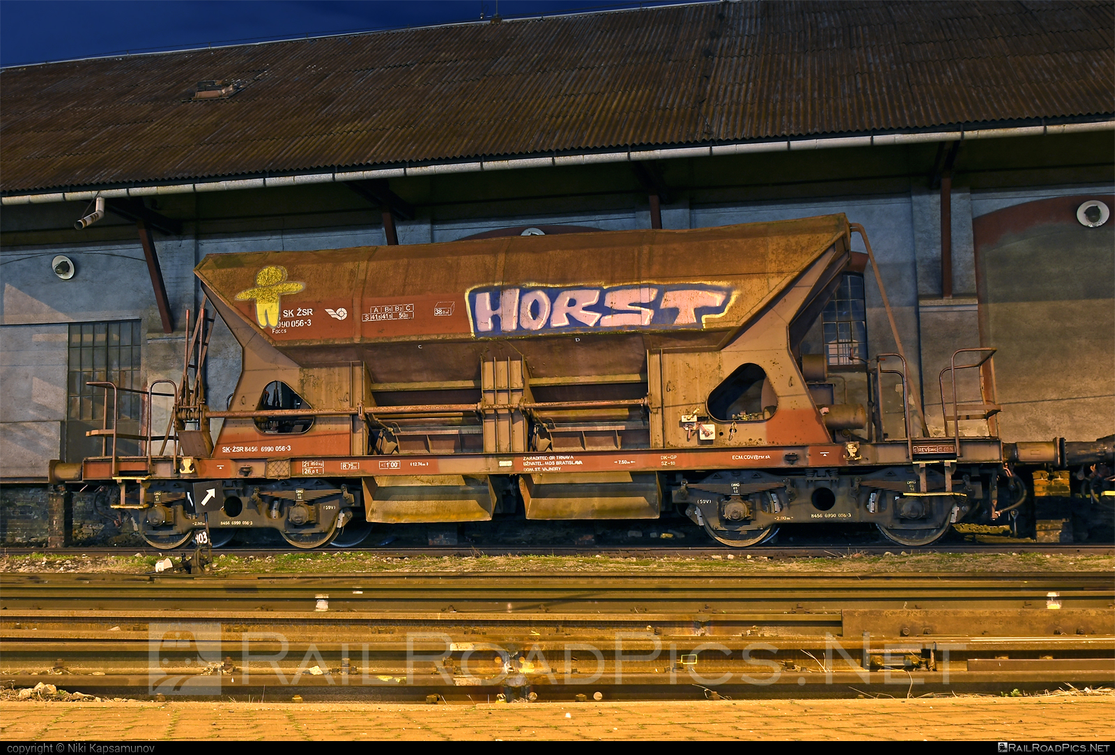 Class F - Faccs - 84 56 6990 056-3 operated by Železnice Slovenskej Republiky #faccs #hopperwagon #zelezniceslovenskejrepubliky #zsr