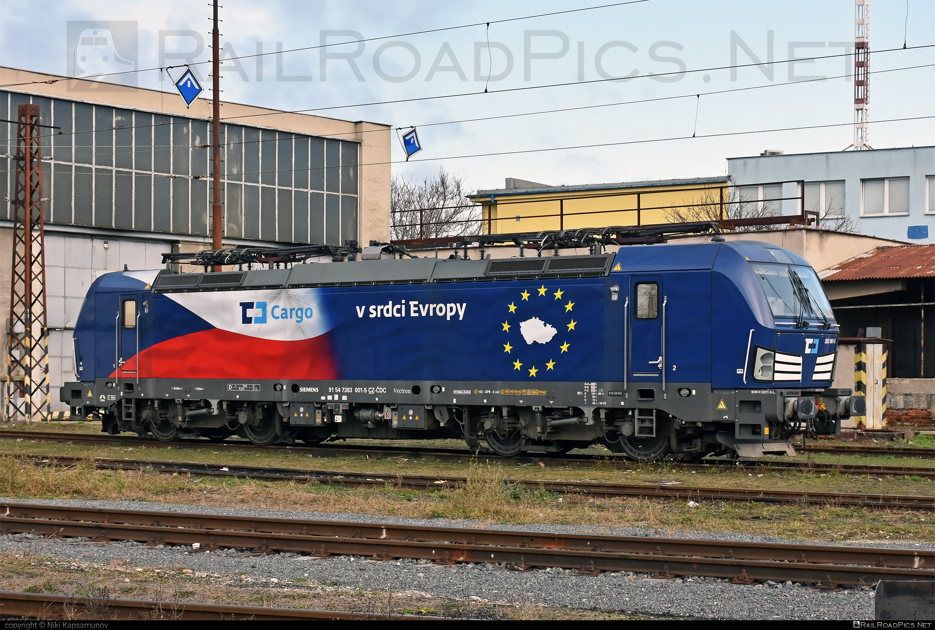Siemens Vectron MS - 383 001-5 operated by ČD Cargo, a.s. #cdcargo #siemens #siemensVectron #siemensVectronMS #vectron #vectronMS