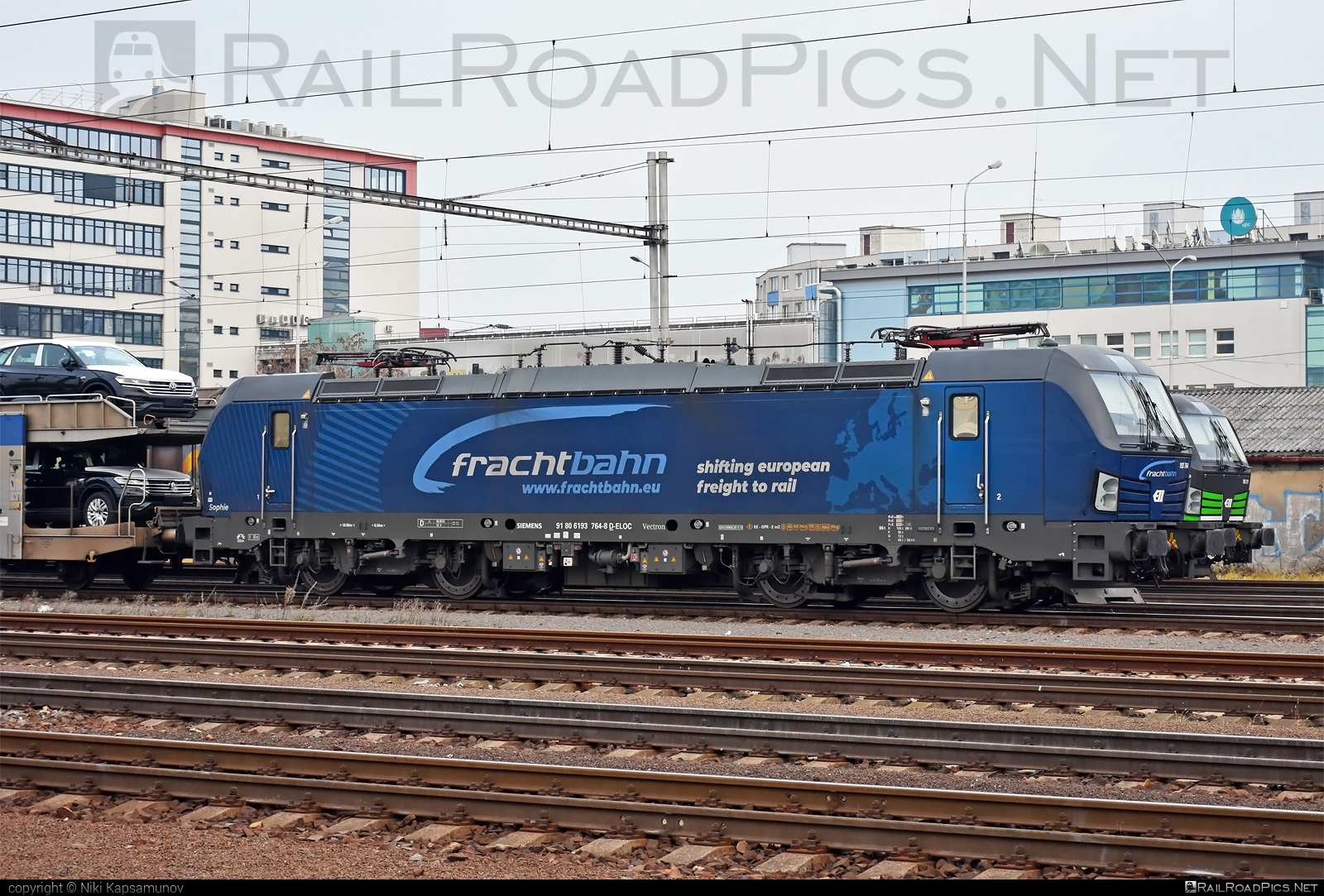 Siemens Vectron MS - 193 764 operated by FRACHTbahn Traktion GmbH #ell #ellgermany #eloc #europeanlocomotiveleasing #frachtbahn #frachtbahntraktion #frachtbahntraktiongmbh #siemens #siemensvectron #siemensvectronms #vectron #vectronms