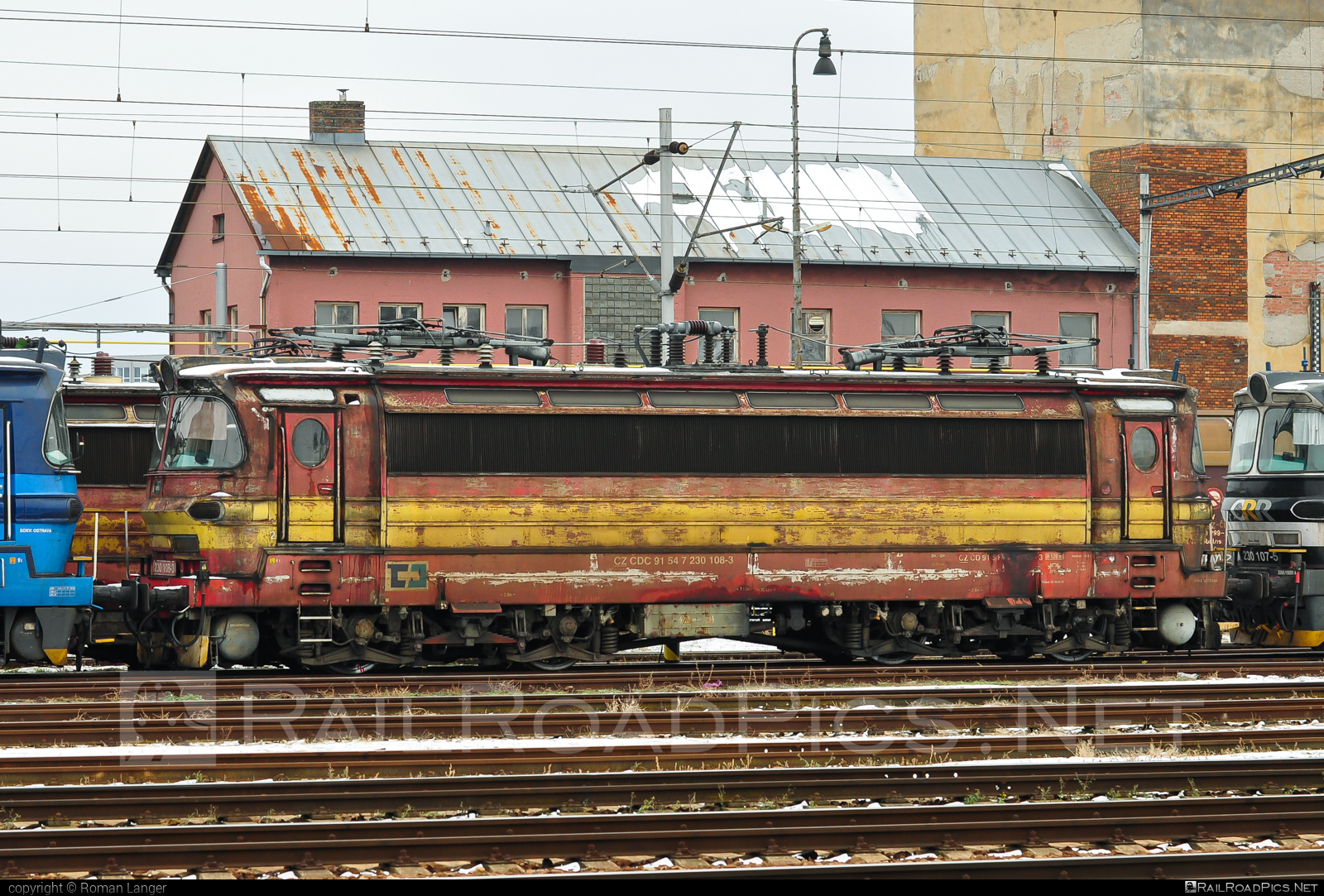 Škoda 47E - 230 108-3 operated by ČD Cargo, a.s. #cdcargo #laminatka #locomotive240 #skoda #skoda47e
