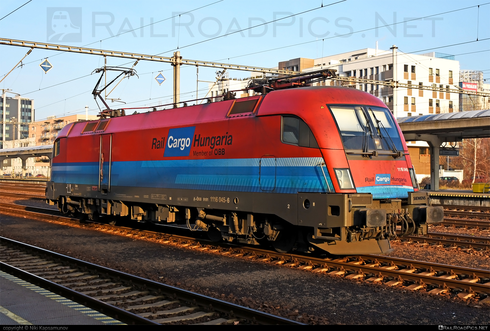 Siemens ES 64 U2 - 1116 045 operated by Rail Cargo Hungaria ZRt. #es64 #es64u2 #eurosprinter #obb #osterreichischebundesbahnen #rch #siemens #siemenses64 #siemenses64u2 #siemenstaurus #tauruslocomotive