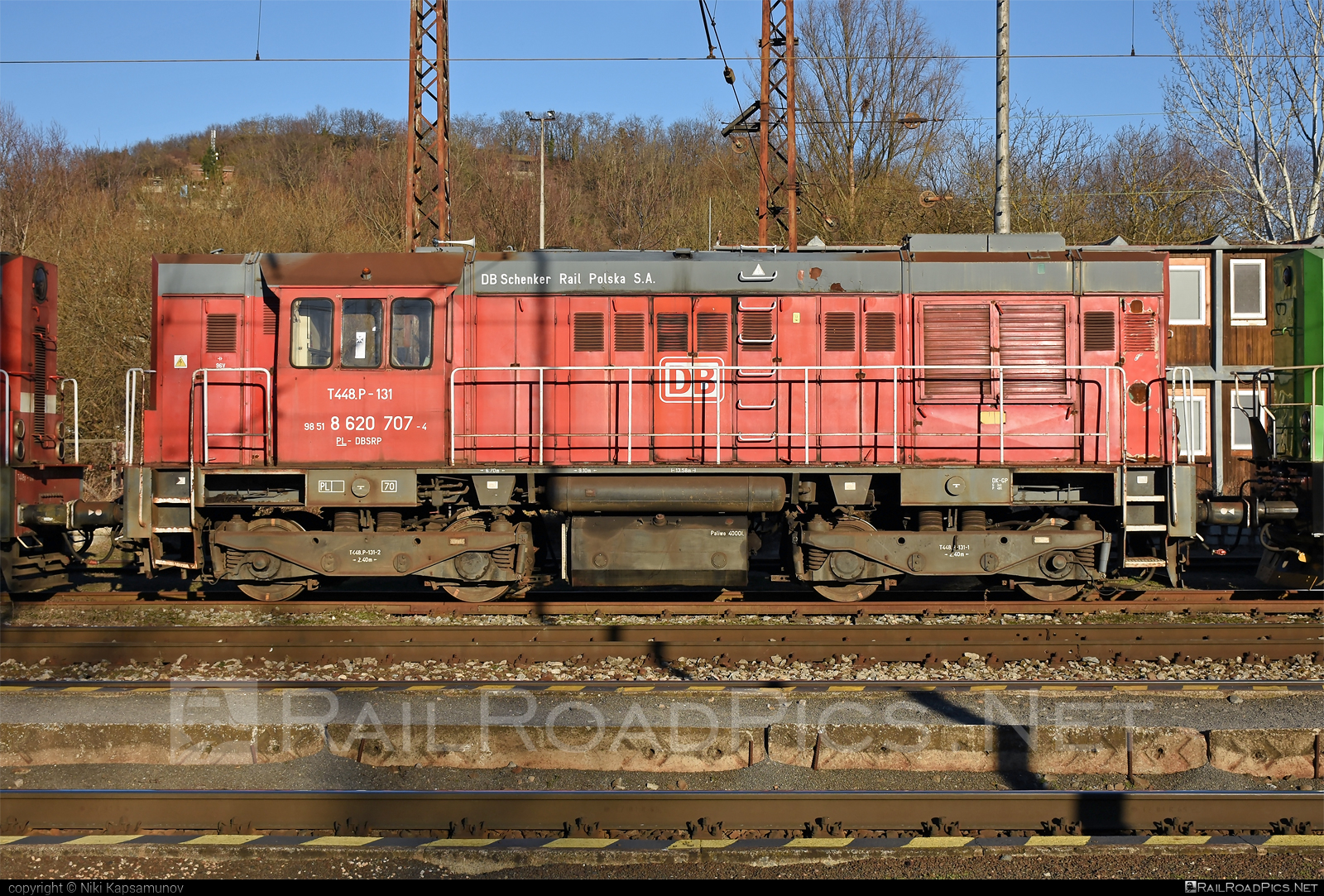 ČKD T 448.0 (740) - 8 620 707 operated by DB Cargo Polska S.A. #ckd #ckd4480 #ckd740 #ckdt4480 #db #dbcargo #dbcargopolska #kocur