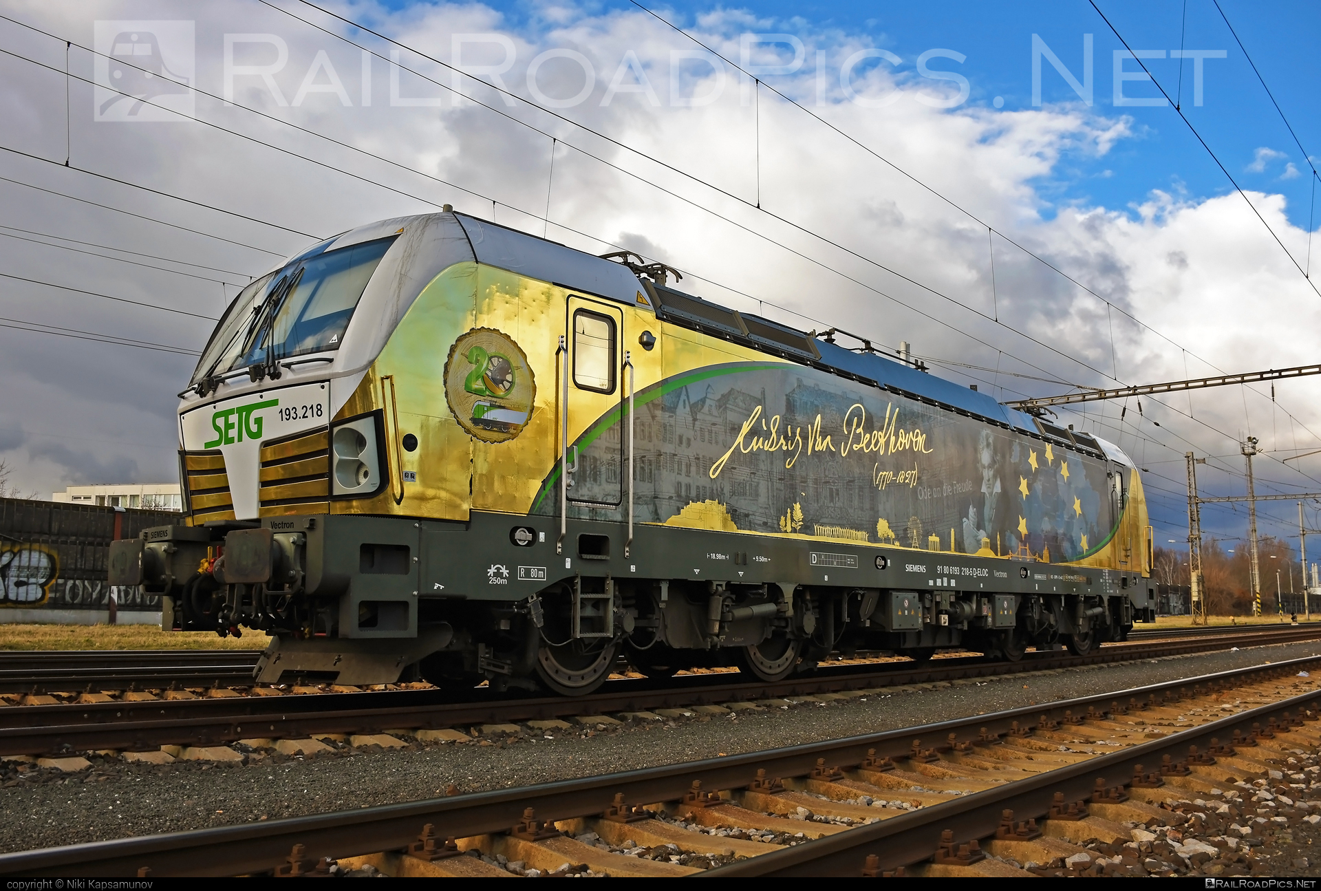 Siemens Vectron AC - 193 218 operated by Salzburger Eisenbahn Transportlogistik GmbH #SalzburgerEisenbahnTransportlogistik #SalzburgerEisenbahnTransportlogistikGmbH #ell #ellgermany #eloc #europeanlocomotiveleasing #setg #siemens #siemensVectron #siemensVectronAC #vectron #vectronAC