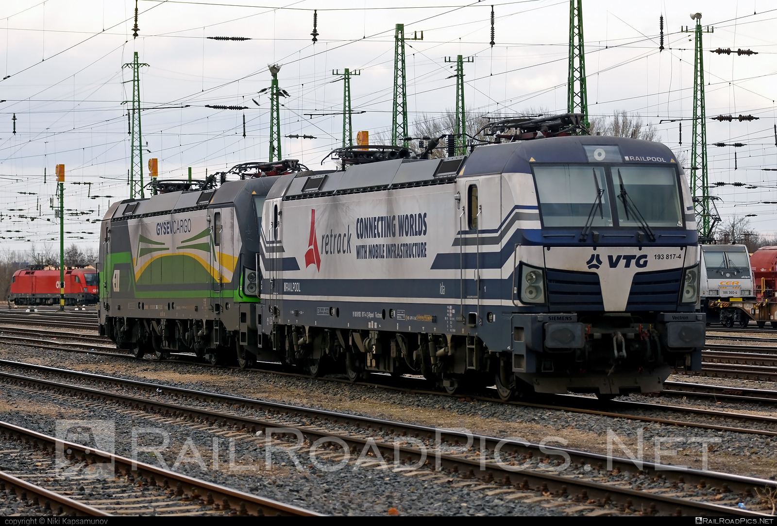 Siemens Vectron AC - 193 817-4 operated by Retrack Slovakia s. r. o. #railpool #railpoolgmbh #retrackslovakia #siemens #siemensVectron #siemensVectronAC #vectron #vectronAC #vtg