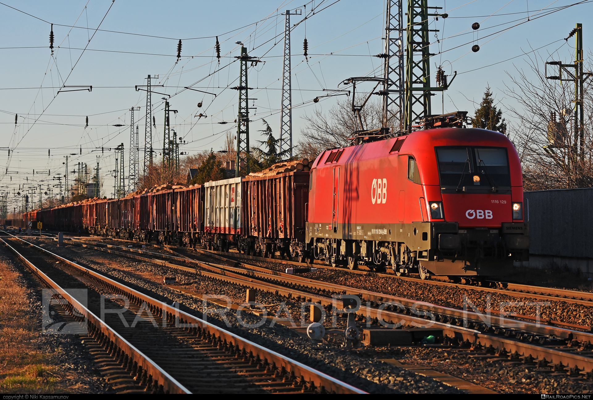 Siemens ES 64 U2 - 1116 129 operated by Rail Cargo Austria AG #es64 #es64u2 #eurosprinter #obb #openwagon #osterreichischebundesbahnen #rcw #siemens #siemensEs64 #siemensEs64u2 #siemenstaurus #taurus #tauruslocomotive