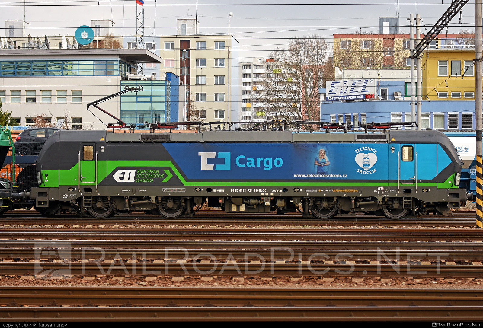 Siemens Vectron MS - 193 724 operated by ČD Cargo, a.s. #cdcargo #ell #ellgermany #eloc #europeanlocomotiveleasing #siemens #siemensVectron #siemensVectronMS #vectron #vectronMS