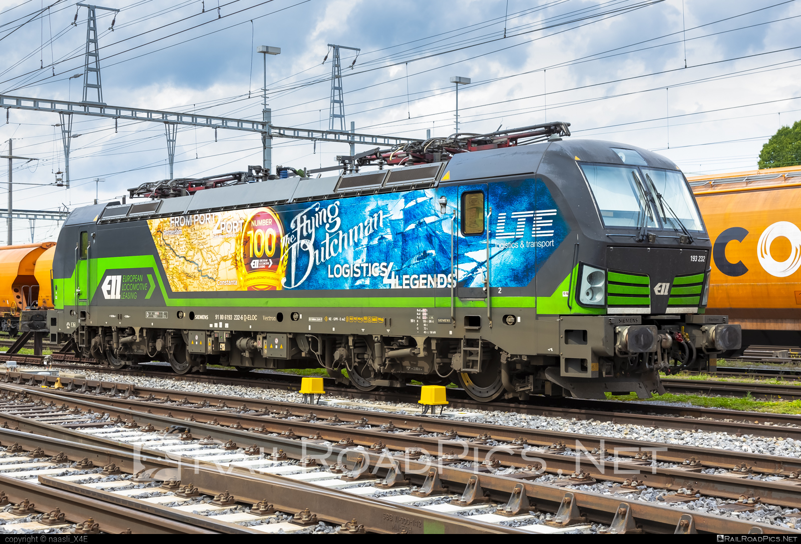 Siemens Vectron MS - 193 232-6 operated by LTE Logistik und Transport GmbH #ell #ellgermany #eloc #europeanlocomotiveleasing #lte #ltelogistikundtransport #ltelogistikundtransportgmbh #siemens #siemensVectron #siemensVectronMS #vectron #vectronMS