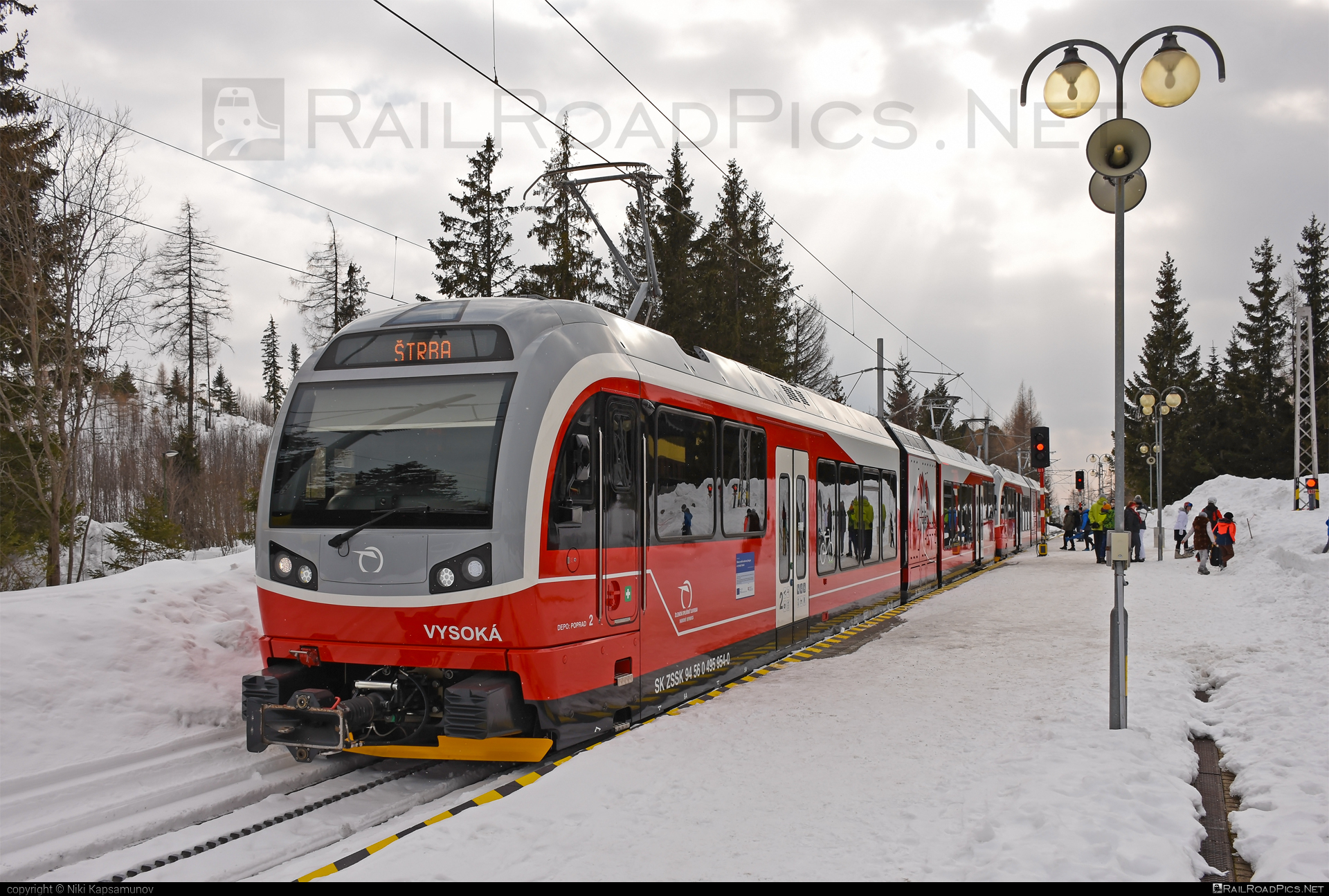 Stadler GTW 2/6 (Class 495.95) - 495 954-0 operated by Železničná Spoločnost' Slovensko, a.s. #ZeleznicnaSpolocnostSlovensko #class49595 #cograilway #gtw26 #narrowgauge #stadler #stadlergtw #stadlerrail #stadlerrailag #zssk #zssk49595