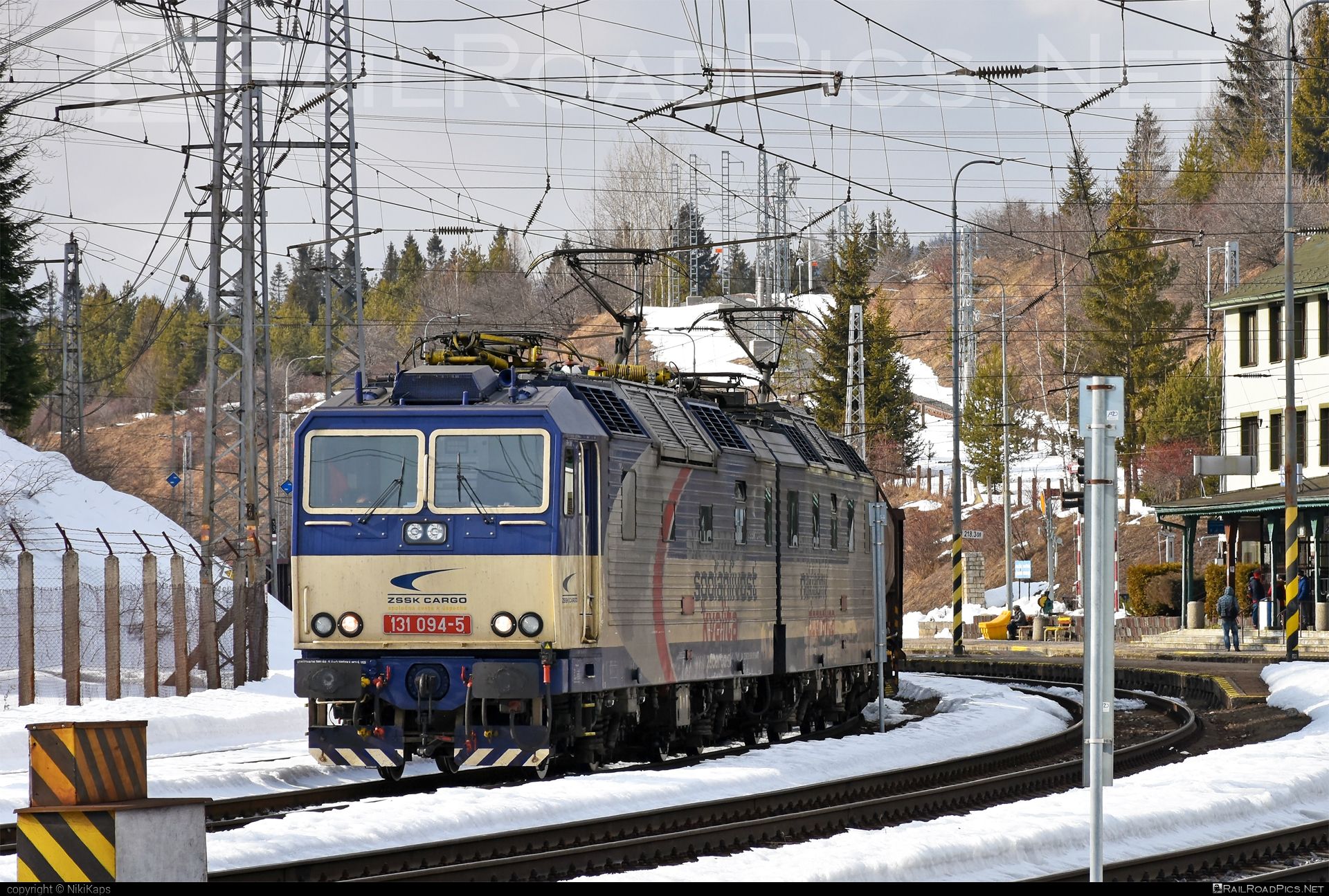 Škoda 58E - 131 094-5 operated by Železničná Spoločnost' Cargo Slovakia a.s. #ZeleznicnaSpolocnostCargoSlovakia #e4791 #locomotive131 #skoda #skoda58e #zsskcargo