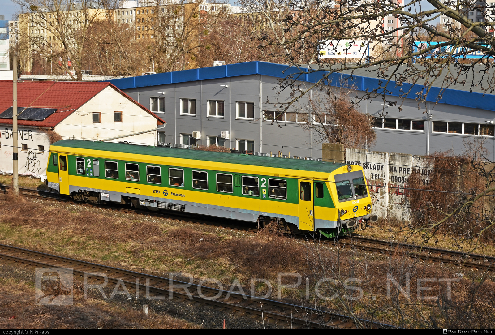 Jenbacher J3995 - 247 505 operated by GYSEV - Györ-Sopron-Ebenfurti Vasut Részvénytarsasag #gyorsopronebenfurtivasutreszvenytarsasag #gysev #jenbacher #jenbacherj3995
