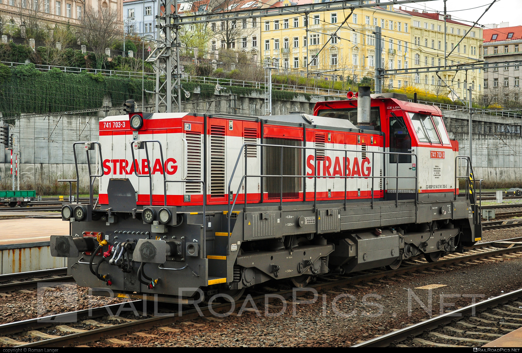 CZ LOKO Class 741.7 - 741 703-3 operated by STRABAG Rail a.s. #ViamontDSP #czloko #czloko7417 #locomotive7417 #strabag #strabagrail #strabagrailas #vdsp #viamont