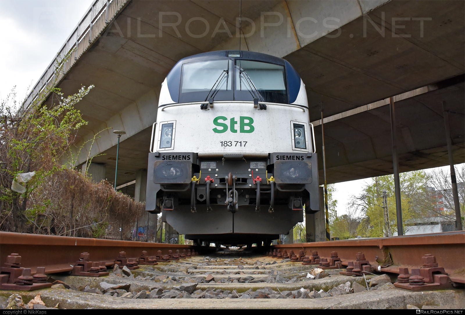 Siemens ES 64 U4 - 183 717 operated by Steiermarkbahn Transport & Logistik GmbH #es64 #es64u4 #eurosprinter #siemens #siemensEs64 #siemensEs64u4 #siemenstaurus #stb #steiermarkbahn #taurus #tauruslocomotive