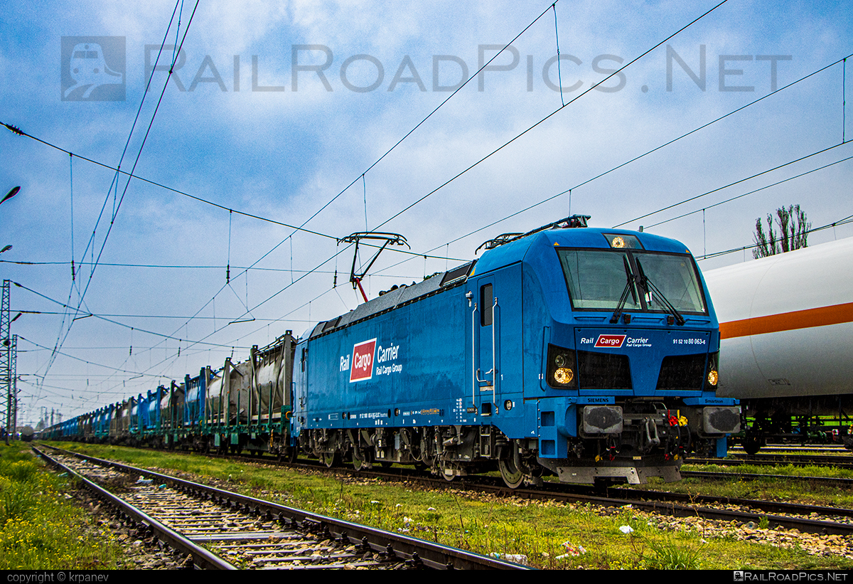 Siemens Smartron - 80 063-4 operated by Rail Cargo Carrier - Bulgaria #RailCargoCarrierBulgaria #SiemensSmartron #ell #ellgermany #eloc #europeanlocomotiveleasing #rccbg #siemens #smartron