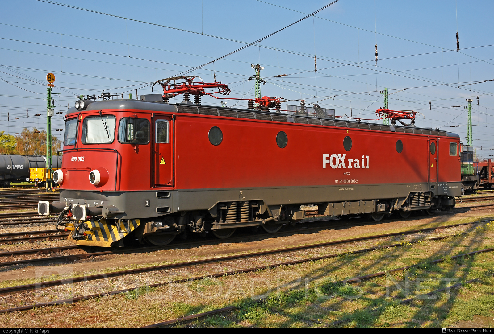 Electroputere LE 5100 - 600 003 operated by FOXrail Zrt. #electroputere #electroputerecraiova #electroputerele5100 #foxrail #le5100