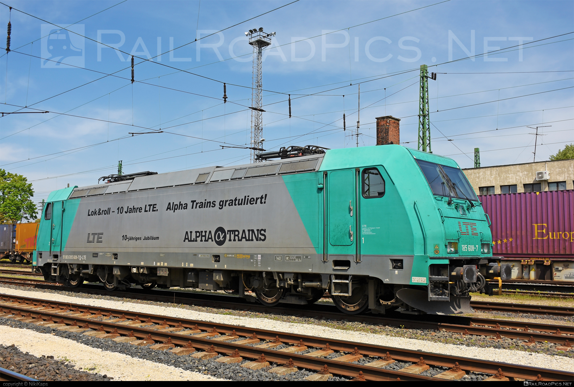 Bombardier TRAXX F140 AC2 - 185 608-7 operated by Alpha Trains Luxembourg s.à.r.l. #alphatrains #alphatrainsluxembourg #bombardier #bombardiertraxx #lte #ltelogistikundtransport #ltelogistikundtransportgmbh #traxx #traxxf140 #traxxf140ac #traxxf140ac2