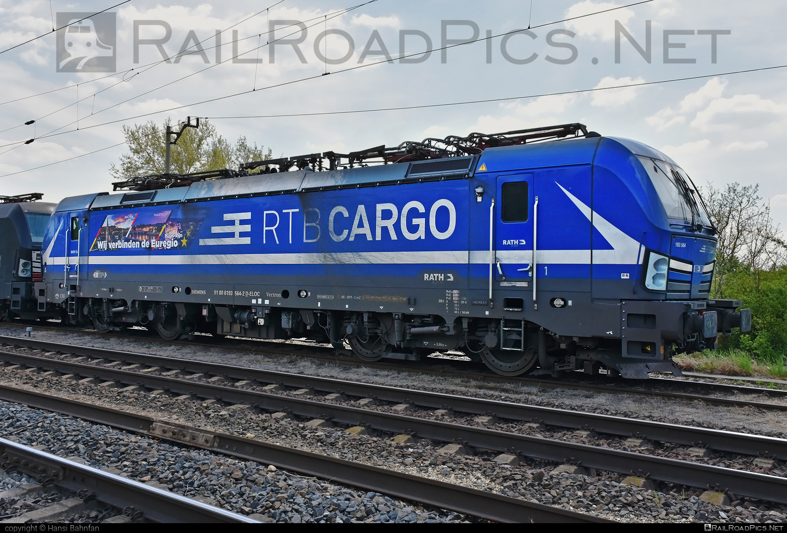 Siemens Vectron MS - 193 564 operated by RTB Cargo GmbH #ell #ellgermany #eloc #europeanlocomotiveleasing #rtb #rtbcargo #siemens #siemensVectron #siemensVectronMS #vectron #vectronMS