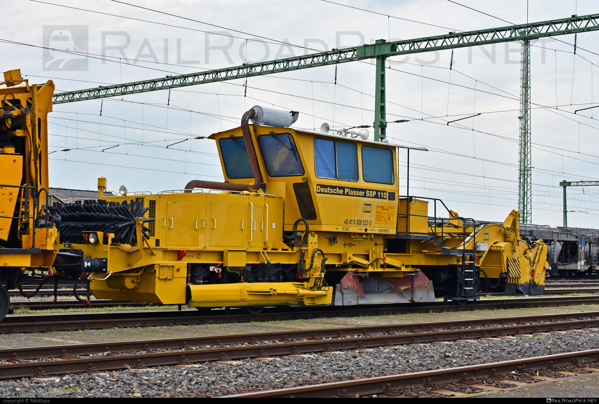 Deutsche Plasser SSP 110 - 026 522-2 operated by Porr Bau GmbH taken by  NikiKaps (photoID 3684) - RailRoadPics.Net