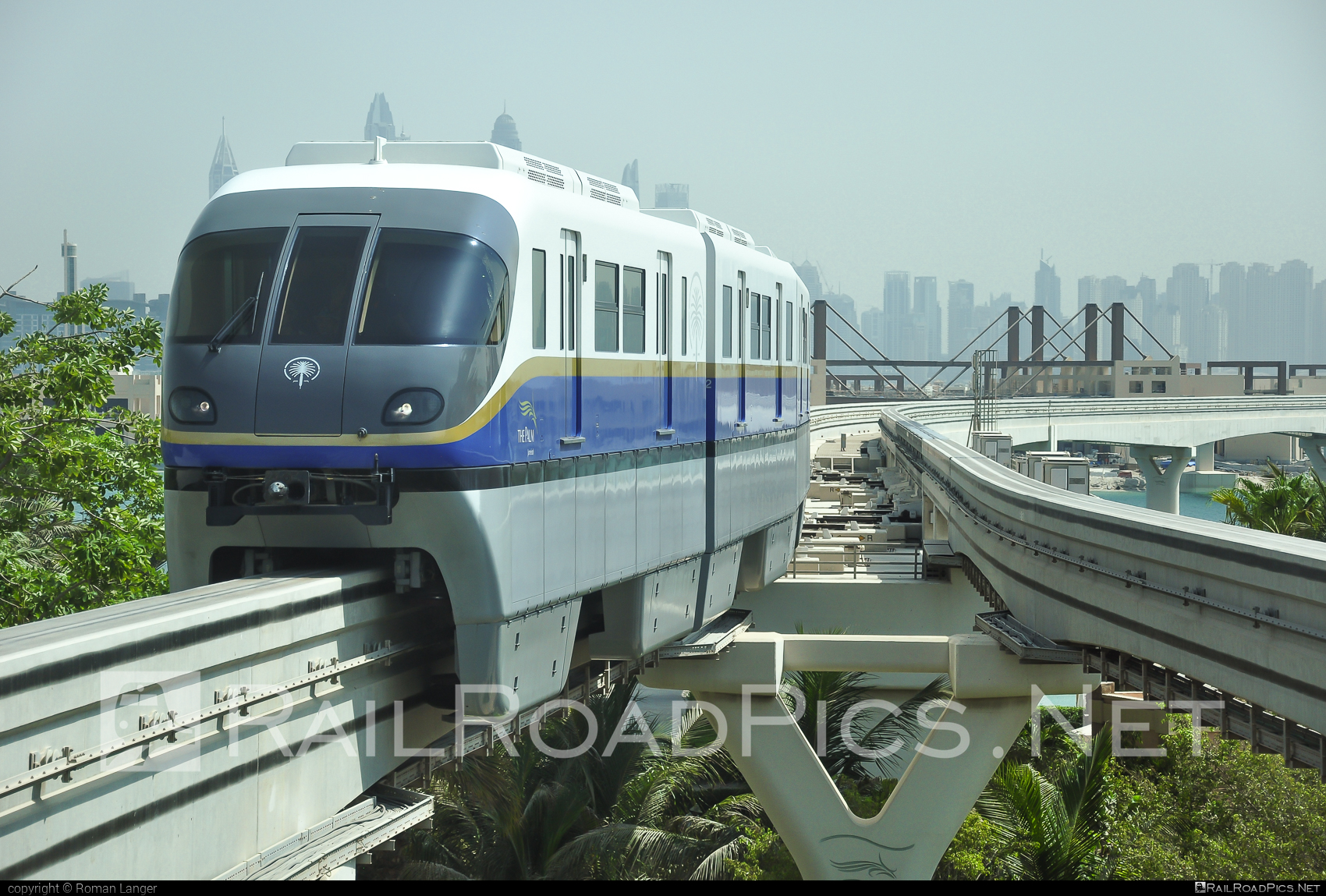 Hitachi Palm Jumeirah Monorail - Unknown vehicle ID operated by Serco Middle East #PalmJumeirahMonorail #SercoMiddleEast #hitachi #serco #sercogroup