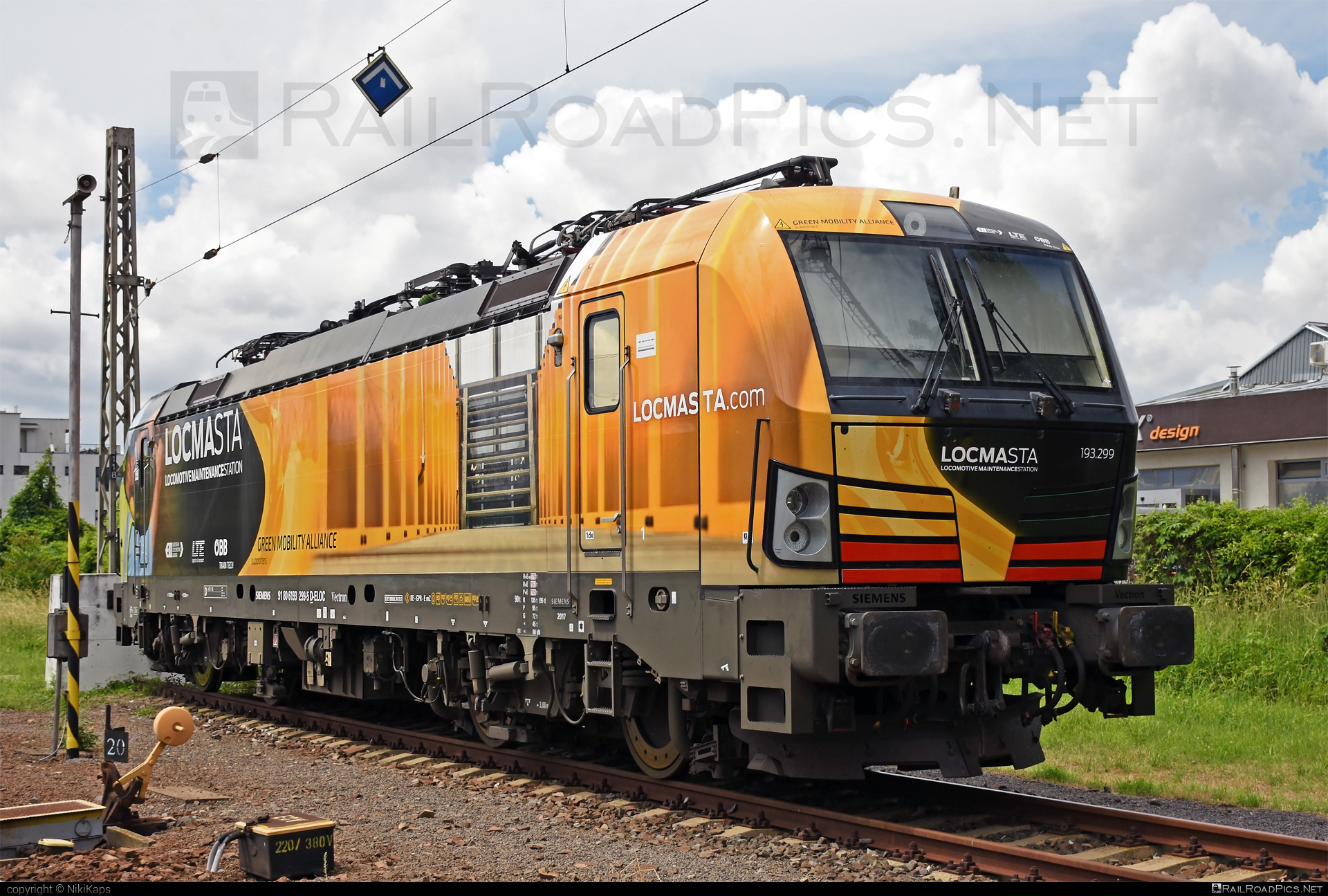 Siemens Vectron MS 193 299 Operated By LTE Logistik Und Transport 