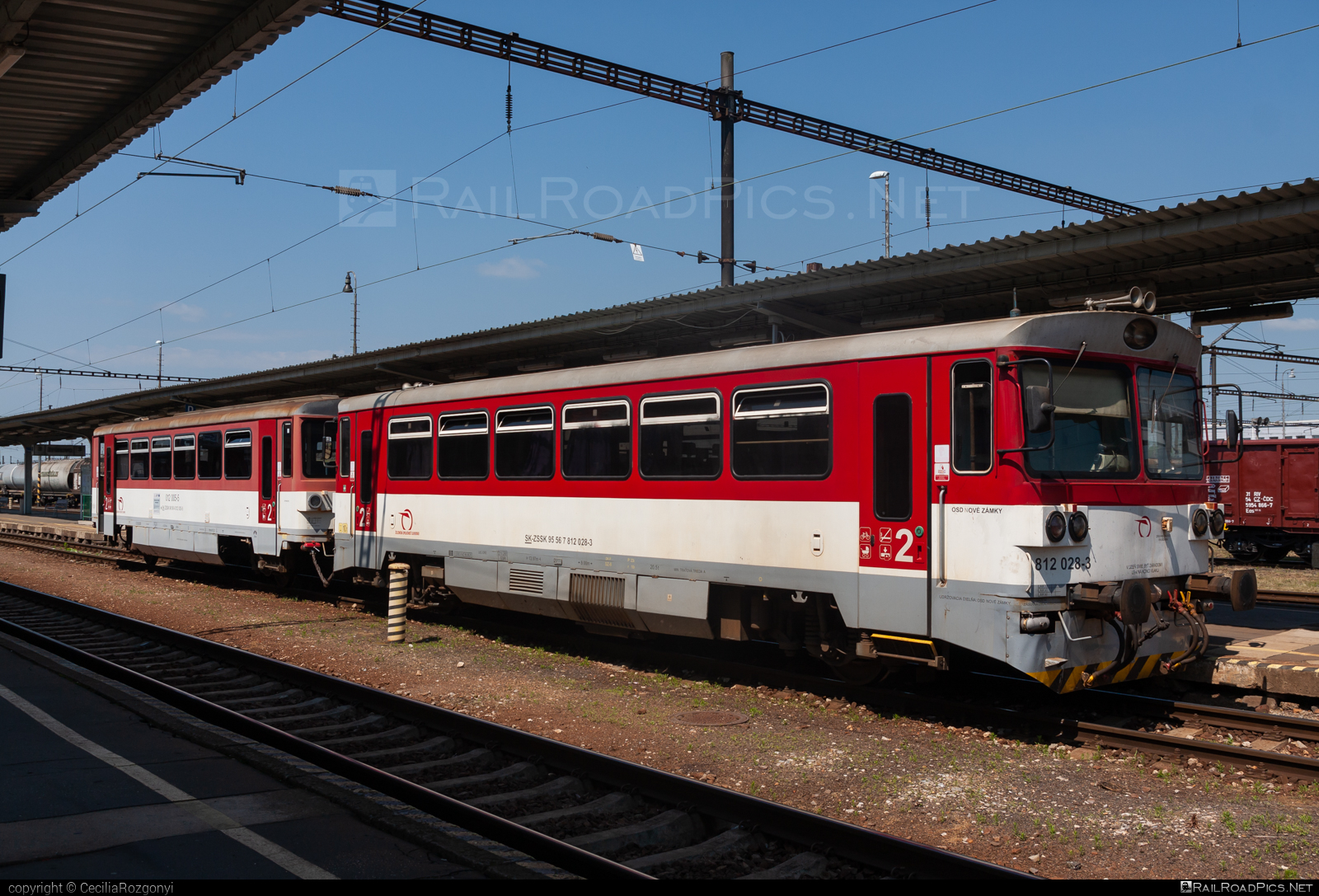 ŽOS Zvolen Class 812 - 812 028- 3 operated by Železničná Spoločnost' Slovensko, a.s. #ZeleznicnaSpolocnostSlovensko #zoszvolen #zoszvolen812 #zssk