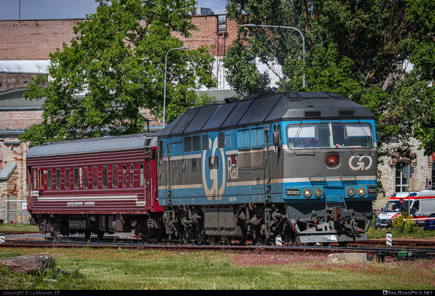 Kolomna Locomotive Works TEP70 - TEP70-0229 operated by AS GoRail #KolomenskiyZavod #KolomnaLocomotiveWorks #asGoRail #gorail #tep70
