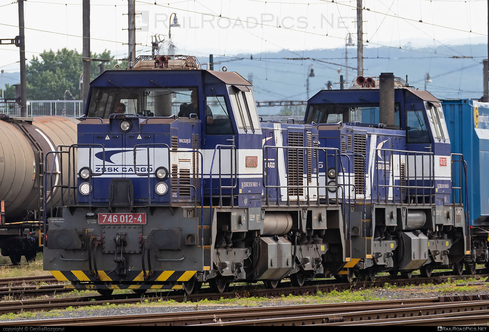 ŽOS Zvolen Class 746 - 746 012-4 operated by Železničná Spoločnost' Cargo Slovakia a.s. #ZeleznicnaSpolocnostCargoSlovakia #locomotive746 #zoszvolen #zoszvolen746 #zsskcClass746 #zsskcargo